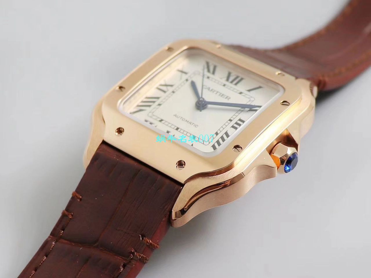 【V6 Factory 超A高仿手表】 Cartier   Santos 系列WGSA0012（中号） wrist watch  / K261