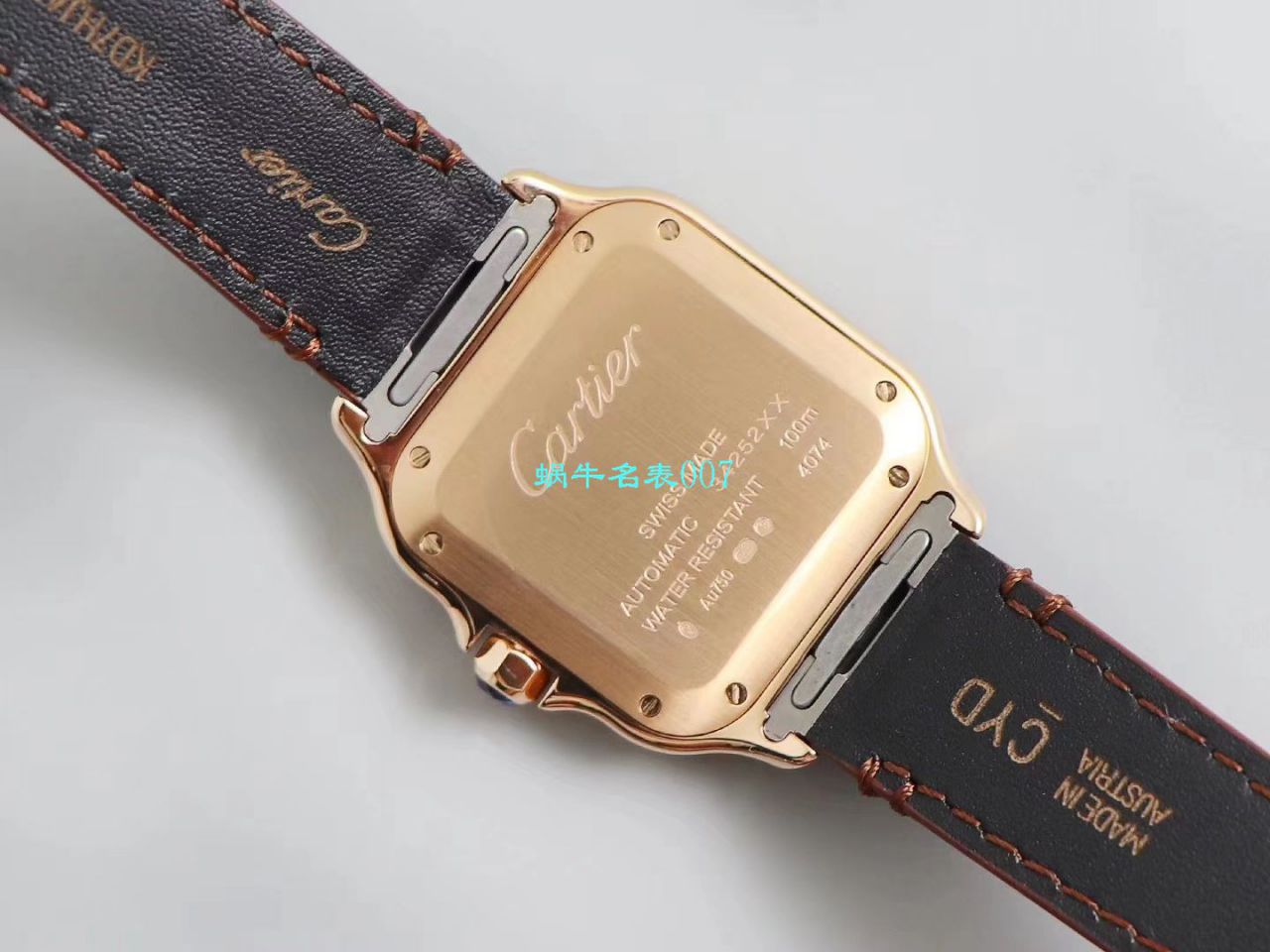 【V6 Factory 超A高仿手表】 Cartier   Santos 系列WGSA0012（中号） wrist watch  / K261