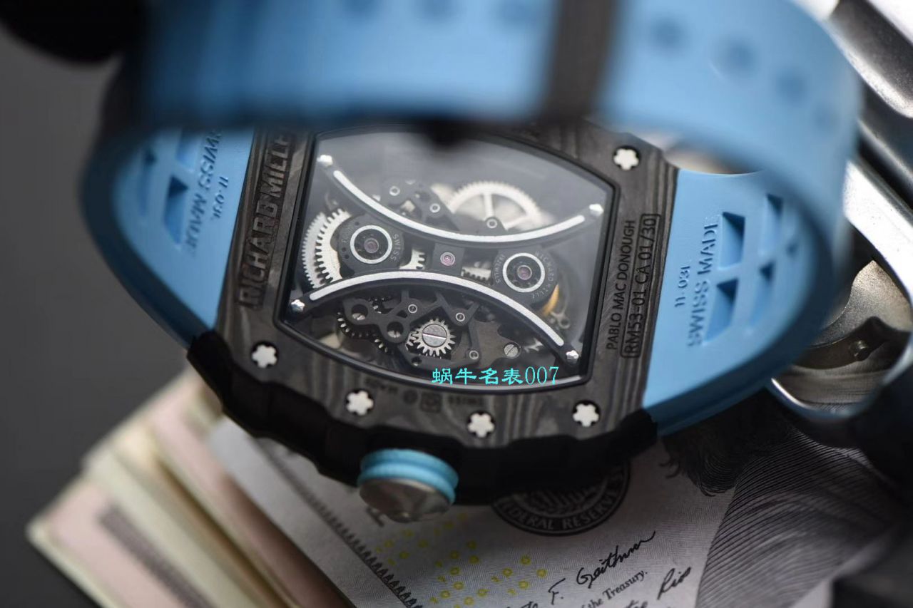 【JB Factory 官网RICHARD MILLE复刻表 Tourbillon 升级版】 RICHARD MILLE RM 53-01 PABLO MAC DONOUGH wrist watch  / RM05301JB