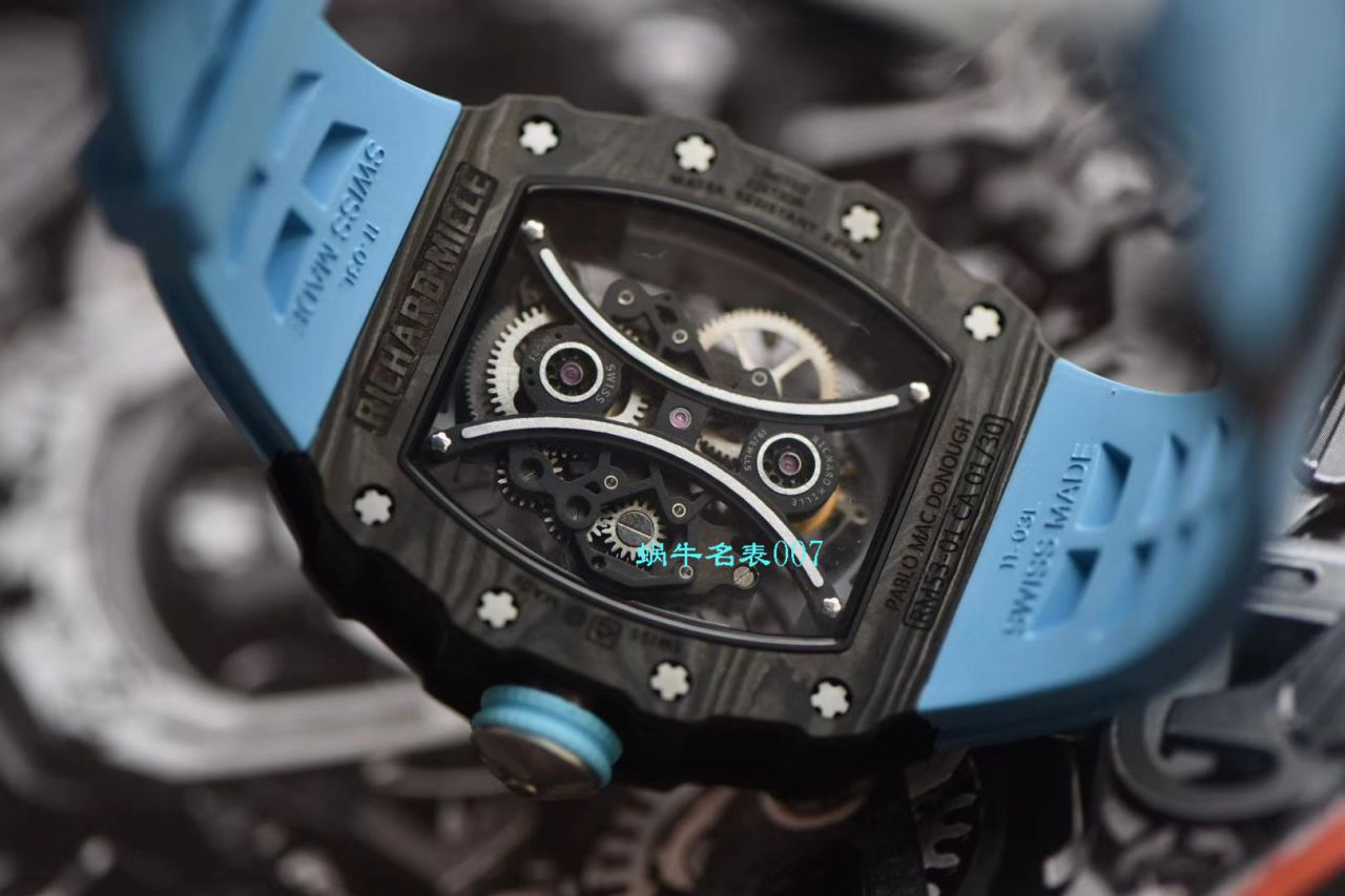 【JB Factory 官网RICHARD MILLE复刻表 Tourbillon 升级版】 RICHARD MILLE RM 53-01 PABLO MAC DONOUGH wrist watch  / RM05301JB