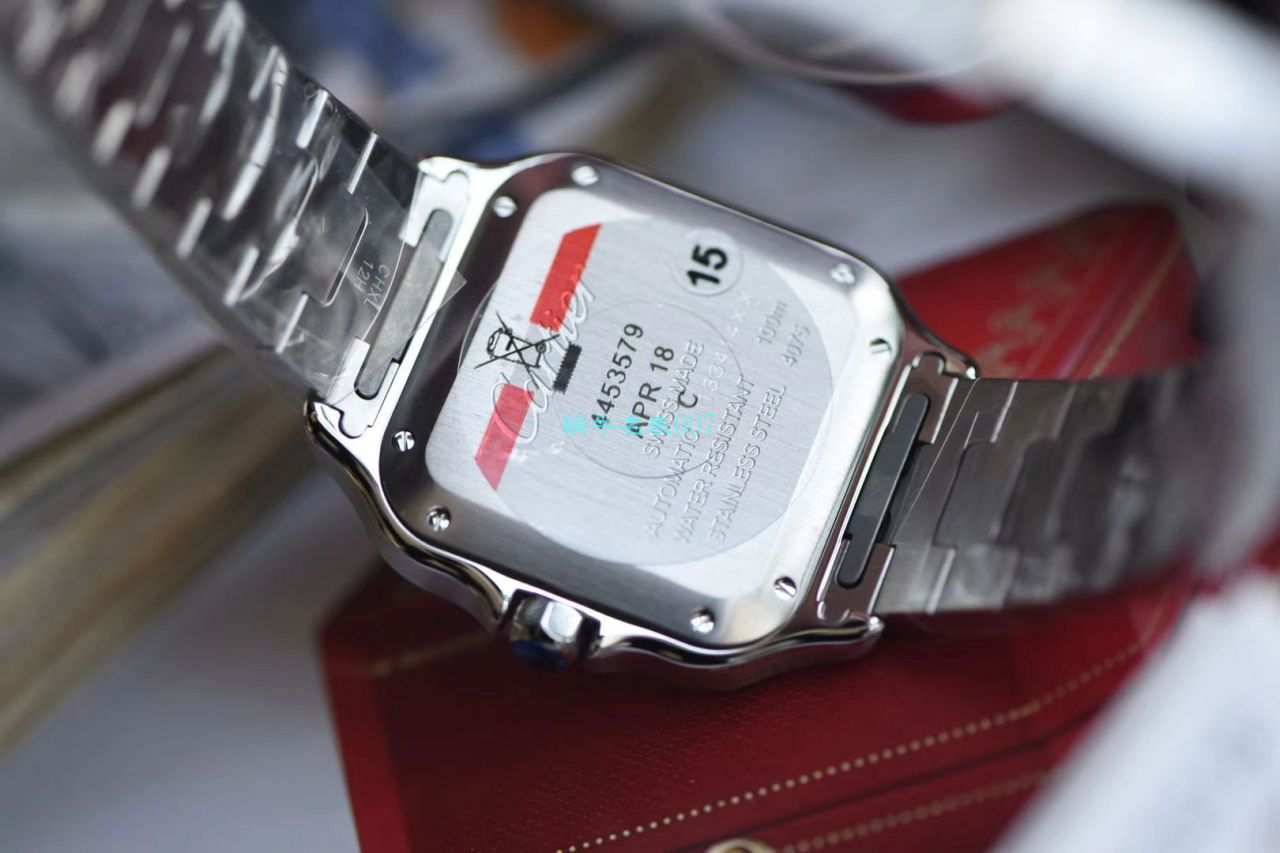 【V6 Factory 官网超A高仿手表】 Cartier   Santos 系列W2SA0007（中号） wrist watch  / K239