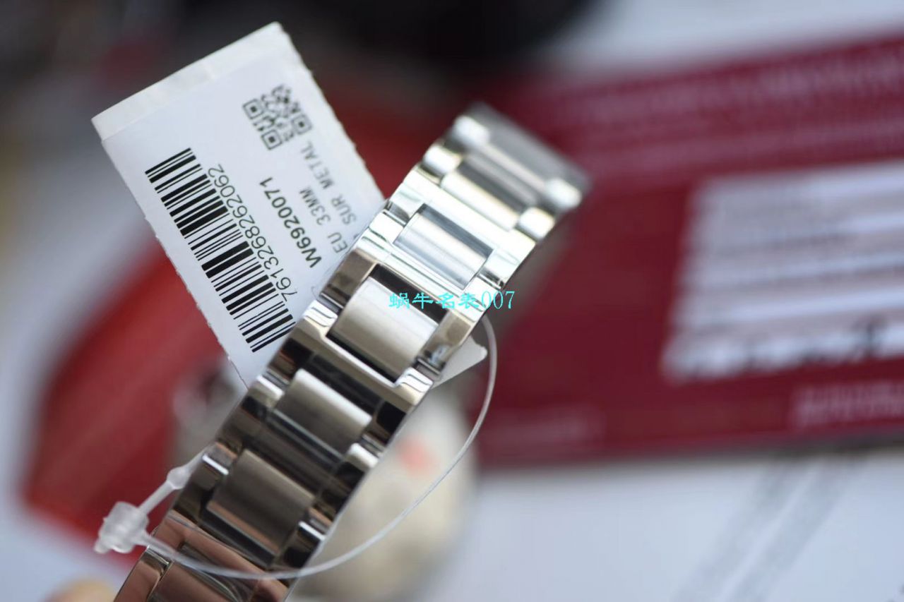 【V6 Factory  top 复刻高仿7K版手表】 Cartier  33毫米超级副本蓝气球女装W6920071 wrist watch  / K262