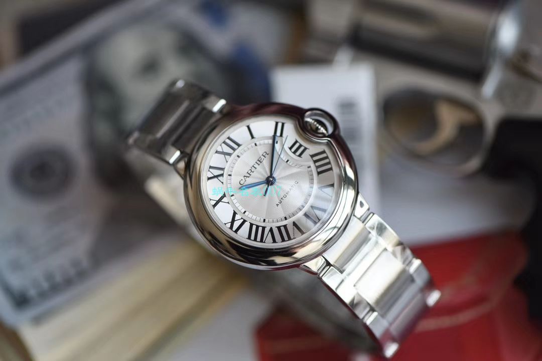 【HBBV6 Factory 官网超A高仿女表】 Cartier  36毫米蓝气球超级副本蓝气球7K版W6920046 wrist watch  / K263