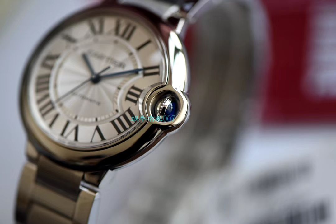 【HBBV6 Factory 官网超A高仿女表】 Cartier  36毫米蓝气球超级副本蓝气球7K版W6920046 wrist watch  / K263