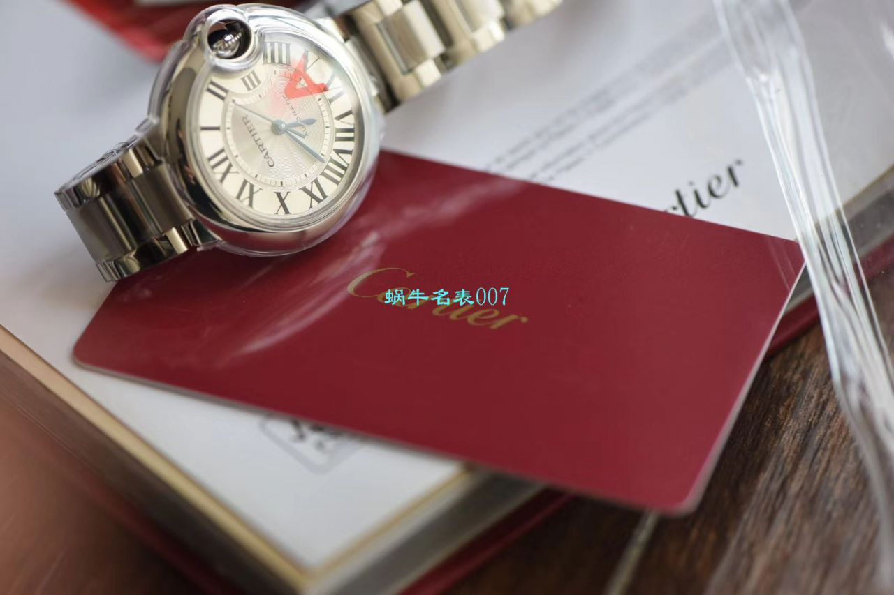 【HBBV6 Factory 官网超A高仿女表】 Cartier  36毫米蓝气球超级副本蓝气球7K版W6920046 wrist watch  / K263