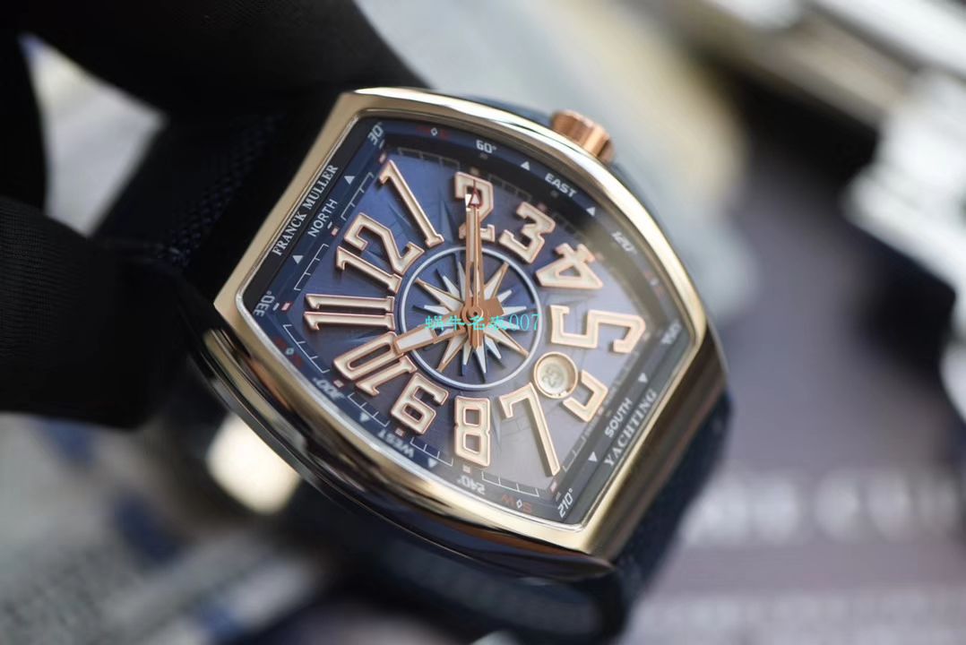 【ABS Factory Franck Muller超A复刻手表】 Franck Muller YACHTING系列V45 SC DT YACHTING OG wrist watch  / FL067