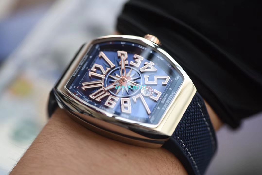 【ABS Factory Franck Muller超A复刻手表】 Franck Muller YACHTING系列V45 SC DT YACHTING OG wrist watch  / FL067