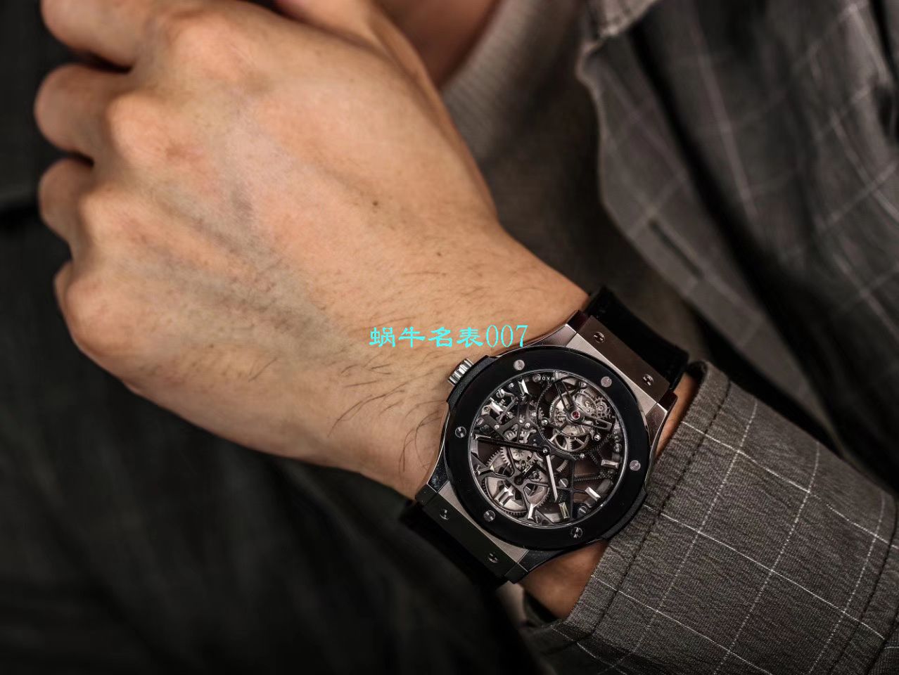 JB Factory  hublot 经典融合 Tourbillon 复刻高仿表505 OX 0180 LR 0904，505.OX.0180.LR.1904，505.OX.0180.LR，505.TX.0170.LR wrist watch  / YUB077
