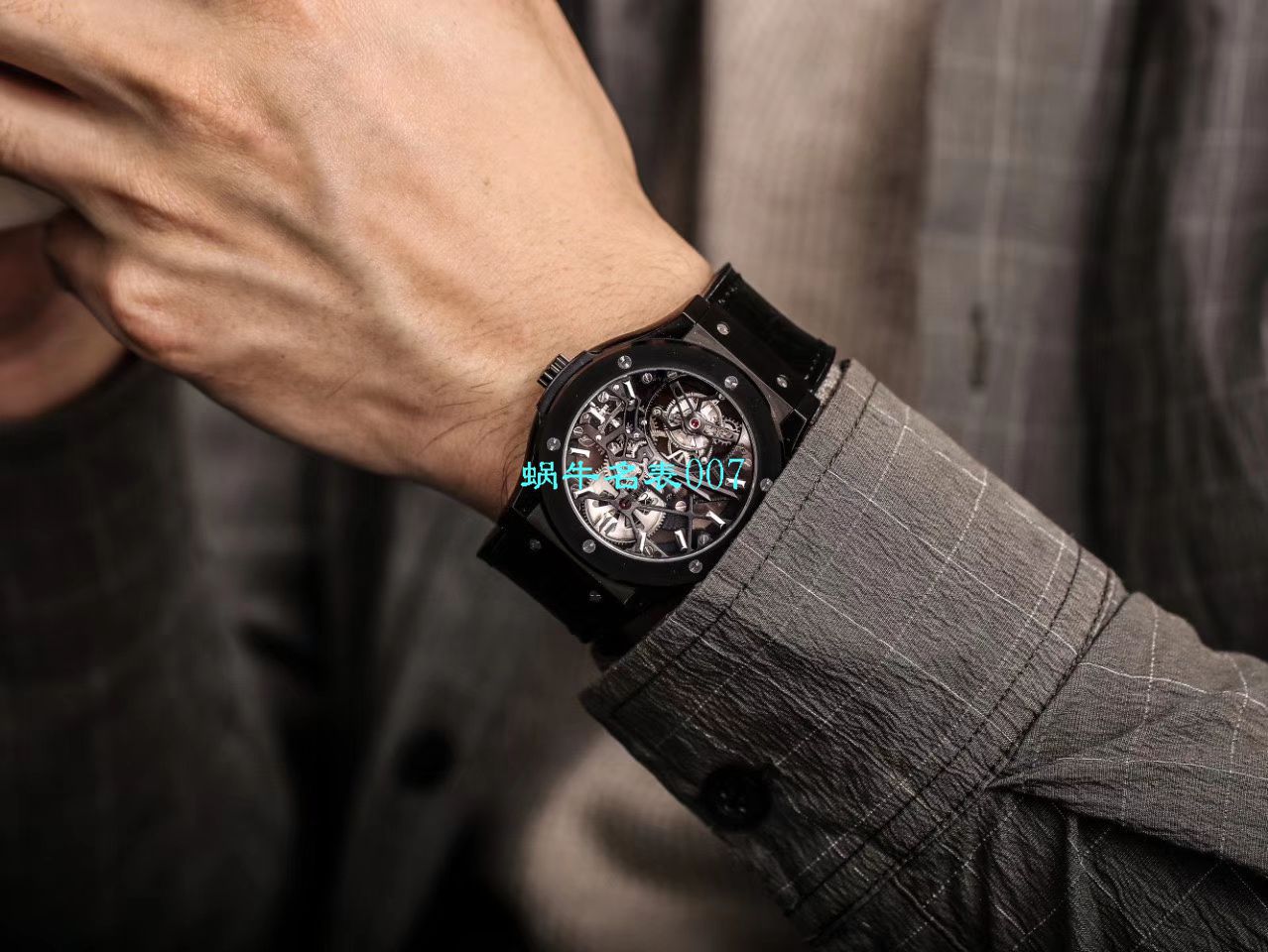 JB Factory  hublot 经典融合 Tourbillon 复刻高仿表505 OX 0180 LR 0904，505.OX.0180.LR.1904，505.OX.0180.LR，505.TX.0170.LR wrist watch  / YUB077