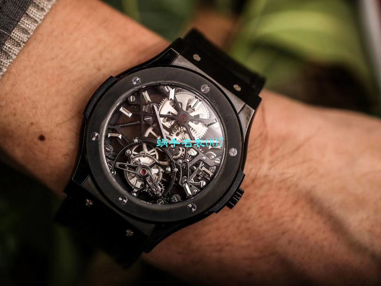 JB Factory  hublot 经典融合 Tourbillon 复刻高仿表505 OX 0180 LR 0904，505.OX.0180.LR.1904，505.OX.0180.LR，505.TX.0170.LR wrist watch  / YUB077