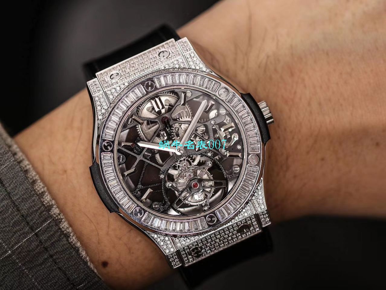 JB Factory  hublot 经典融合 Tourbillon 复刻高仿表505 OX 0180 LR 0904，505.OX.0180.LR.1904，505.OX.0180.LR，505.TX.0170.LR wrist watch  / YUB077