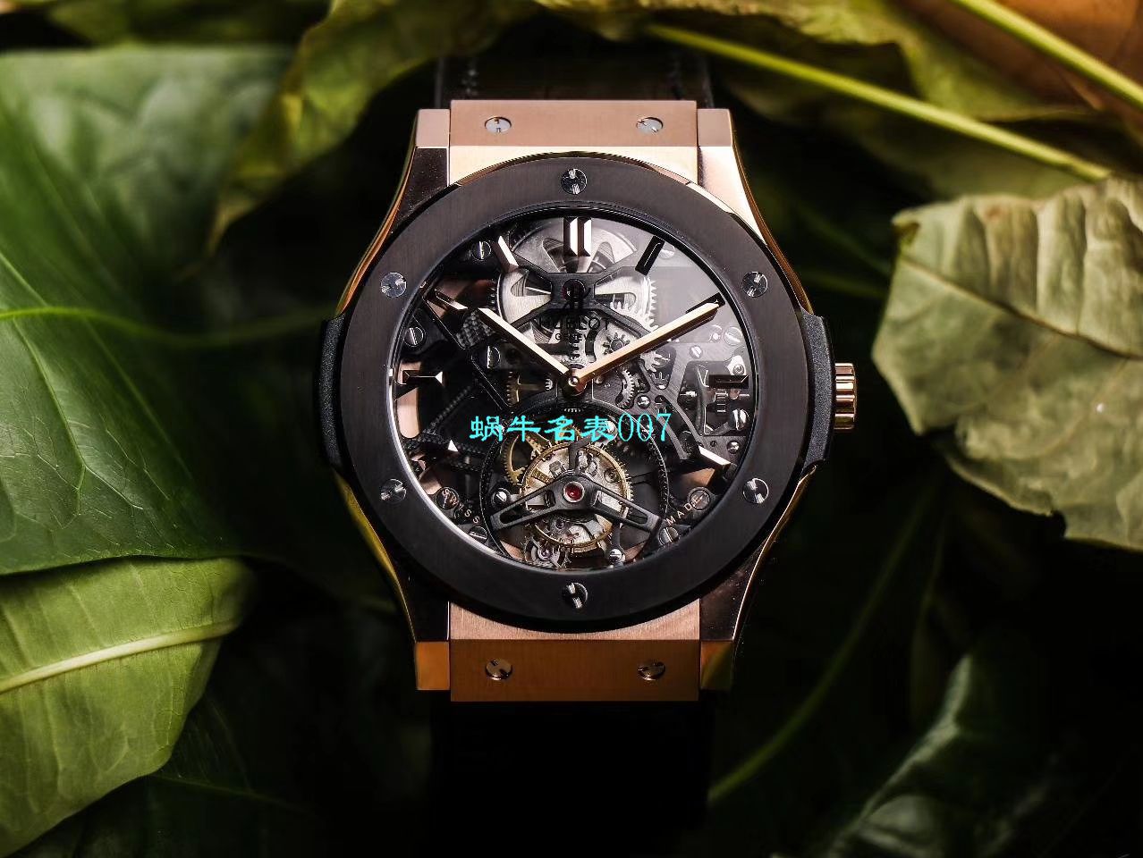 JB Factory  hublot 经典融合 Tourbillon 复刻高仿表505 OX 0180 LR 0904，505.OX.0180.LR.1904，505.OX.0180.LR，505.TX.0170.LR wrist watch  / YUB077