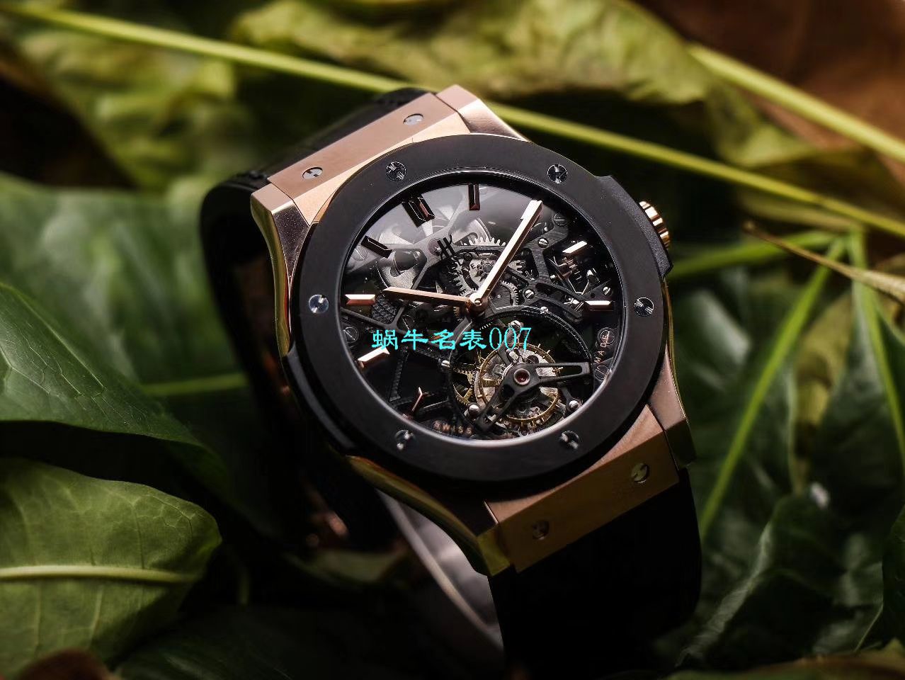 JB Factory  hublot 经典融合 Tourbillon 复刻高仿表505 OX 0180 LR 0904，505.OX.0180.LR.1904，505.OX.0180.LR，505.TX.0170.LR wrist watch  / YUB077