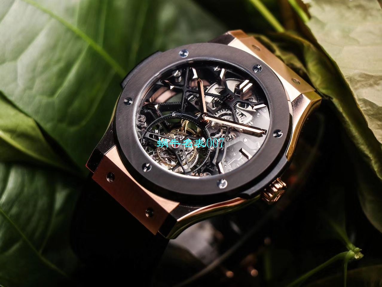 JB Factory  hublot 经典融合 Tourbillon 复刻高仿表505 OX 0180 LR 0904，505.OX.0180.LR.1904，505.OX.0180.LR，505.TX.0170.LR wrist watch  / YUB077