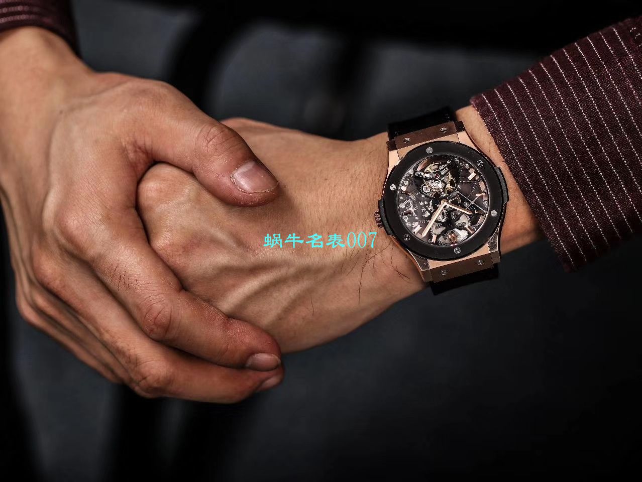 JB Factory  hublot 经典融合 Tourbillon 复刻高仿表505 OX 0180 LR 0904，505.OX.0180.LR.1904，505.OX.0180.LR，505.TX.0170.LR wrist watch  / YUB077