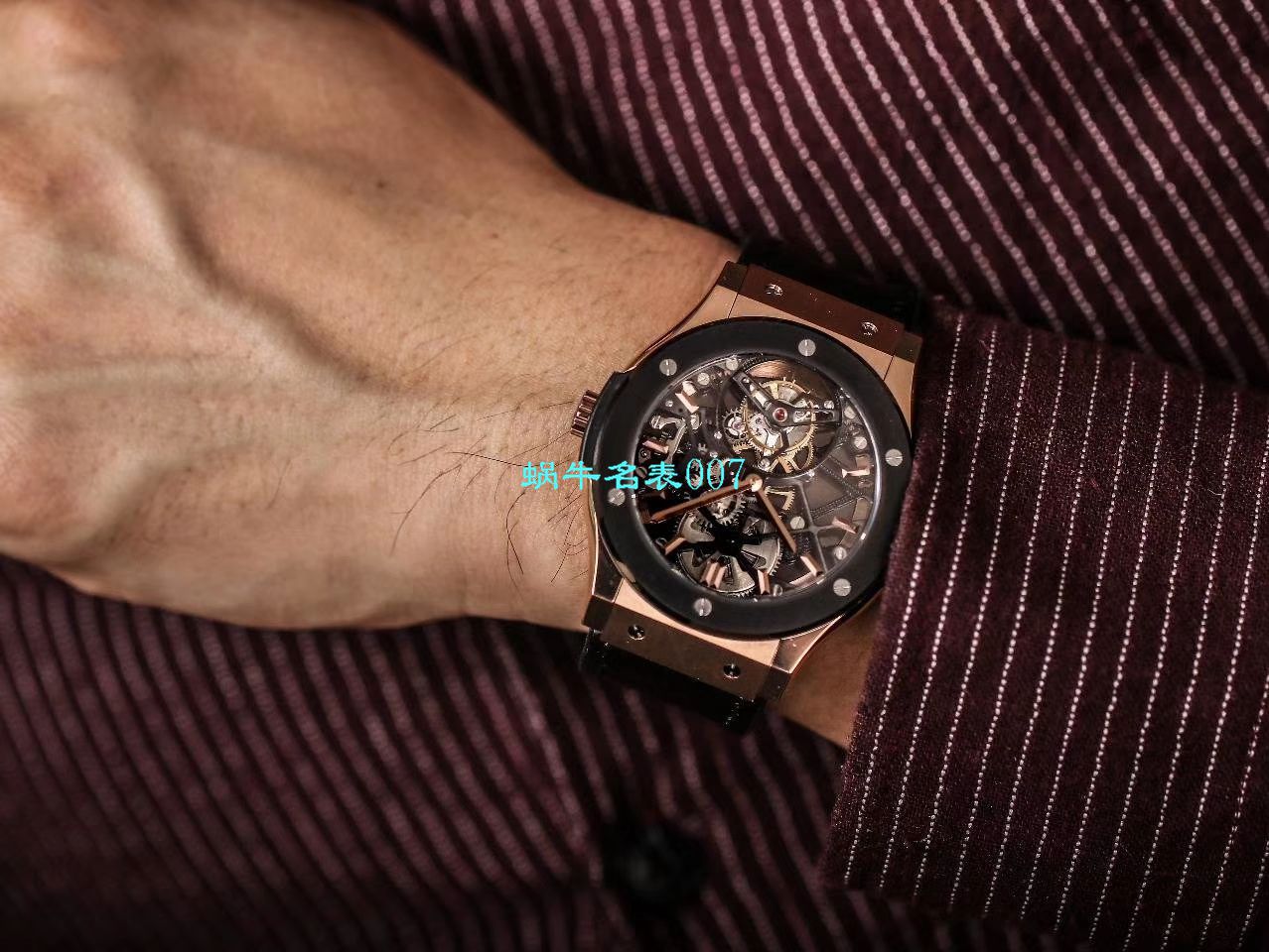 JB Factory  hublot 经典融合 Tourbillon 复刻高仿表505 OX 0180 LR 0904，505.OX.0180.LR.1904，505.OX.0180.LR，505.TX.0170.LR wrist watch  / YUB077
