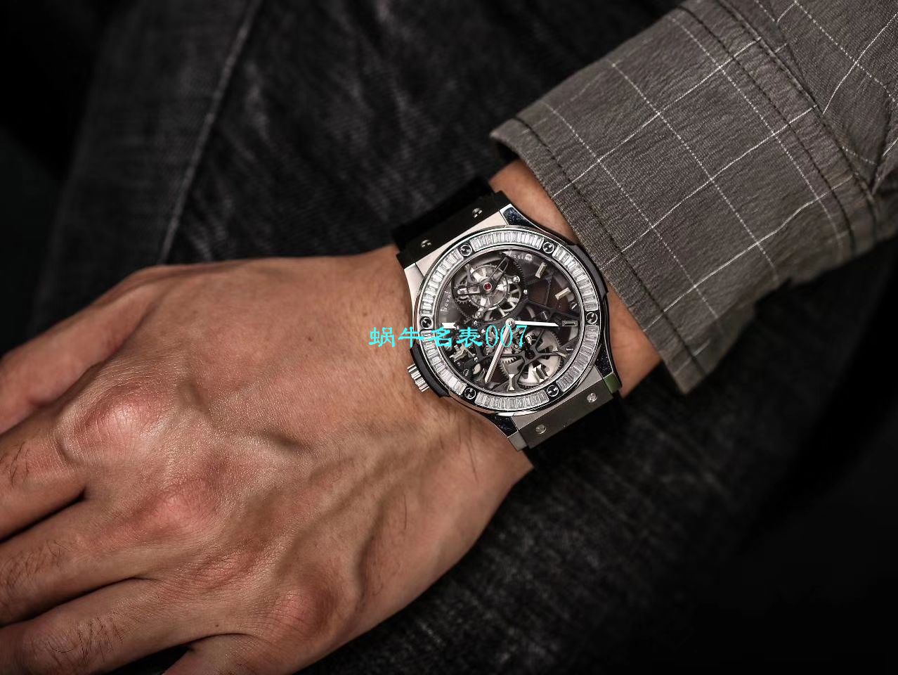 JB Factory  hublot 经典融合 Tourbillon 复刻高仿表505 OX 0180 LR 0904，505.OX.0180.LR.1904，505.OX.0180.LR，505.TX.0170.LR wrist watch  / YUB077