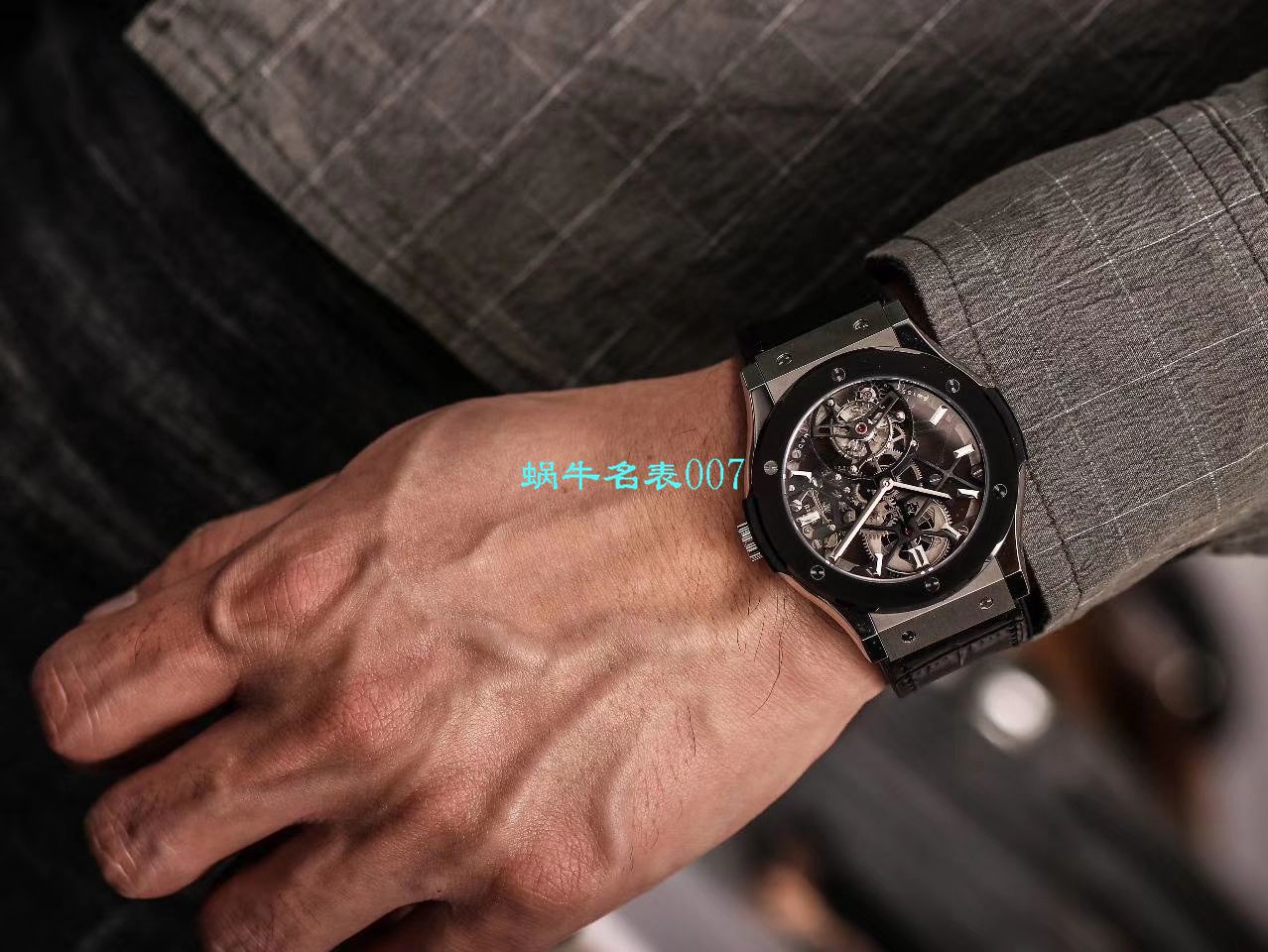JB Factory  hublot 经典融合 Tourbillon 复刻高仿表505 OX 0180 LR 0904，505.OX.0180.LR.1904，505.OX.0180.LR，505.TX.0170.LR wrist watch  / YUB077