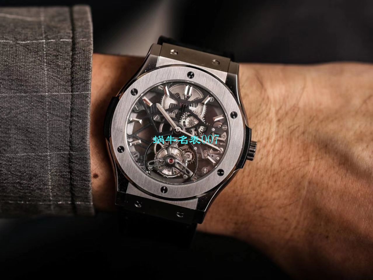 JB Factory  hublot 经典融合 Tourbillon 复刻高仿表505 OX 0180 LR 0904，505.OX.0180.LR.1904，505.OX.0180.LR，505.TX.0170.LR wrist watch  / YUB077