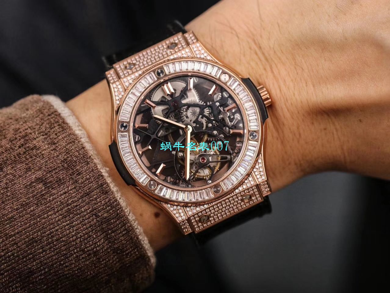 JB Factory  hublot 经典融合 Tourbillon 复刻高仿表505 OX 0180 LR 0904，505.OX.0180.LR.1904，505.OX.0180.LR，505.TX.0170.LR wrist watch  / YUB077