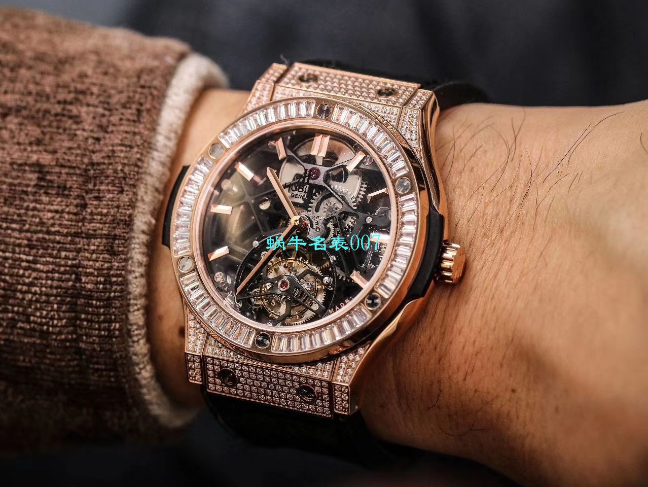 JB Factory  hublot 经典融合 Tourbillon 复刻高仿表505 OX 0180 LR 0904，505.OX.0180.LR.1904，505.OX.0180.LR，505.TX.0170.LR wrist watch  / YUB077
