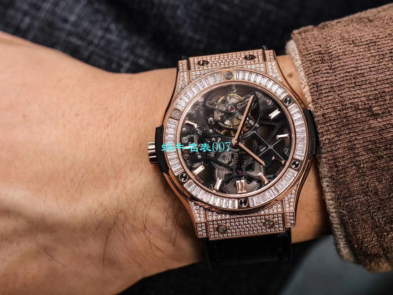 JB Factory  hublot 经典融合 Tourbillon 复刻高仿表505 OX 0180 LR 0904，505.OX.0180.LR.1904，505.OX.0180.LR，505.TX.0170.LR wrist watch  / YUB077