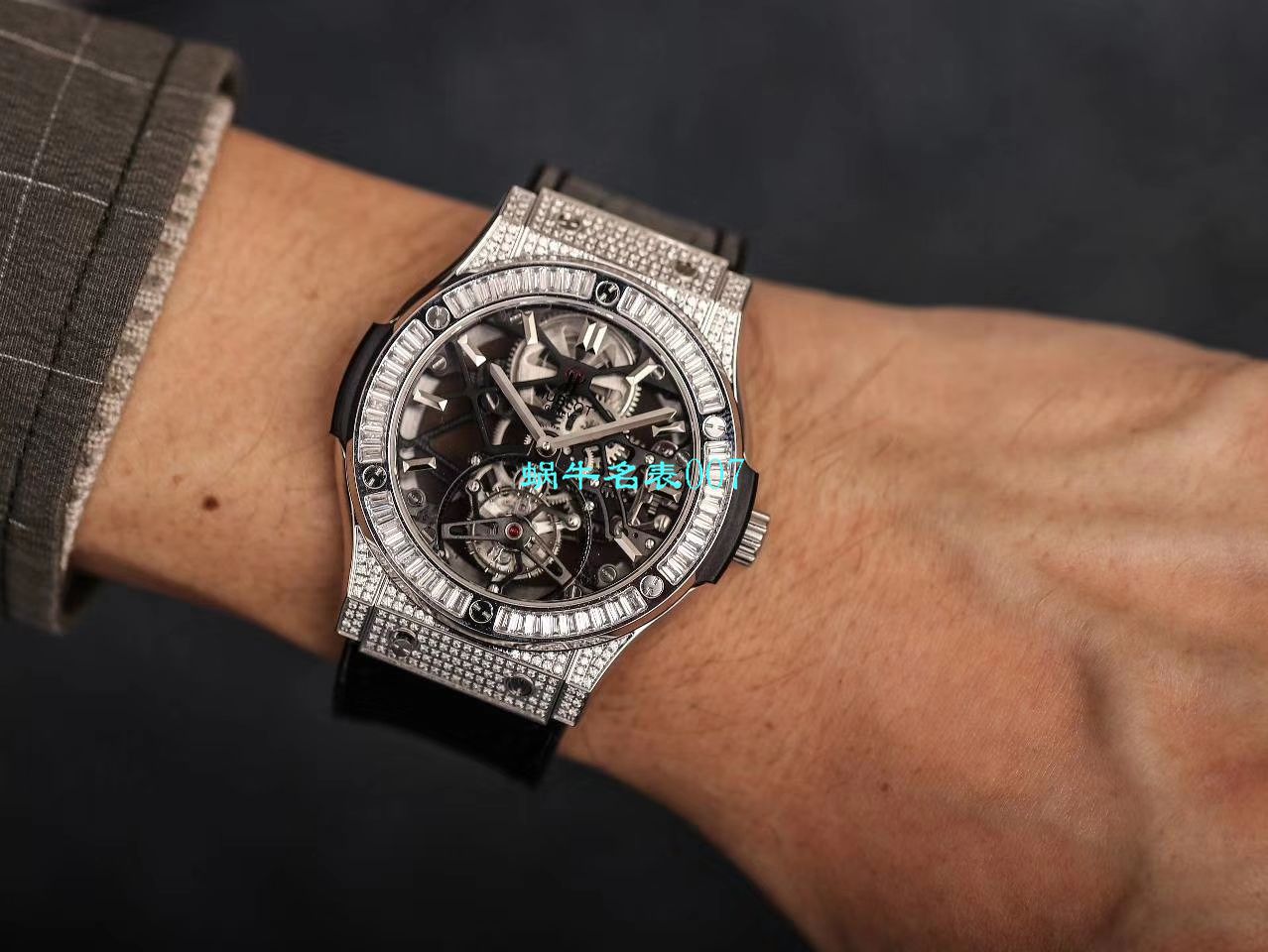 JB Factory  hublot 经典融合 Tourbillon 复刻高仿表505 OX 0180 LR 0904，505.OX.0180.LR.1904，505.OX.0180.LR，505.TX.0170.LR wrist watch  / YUB077