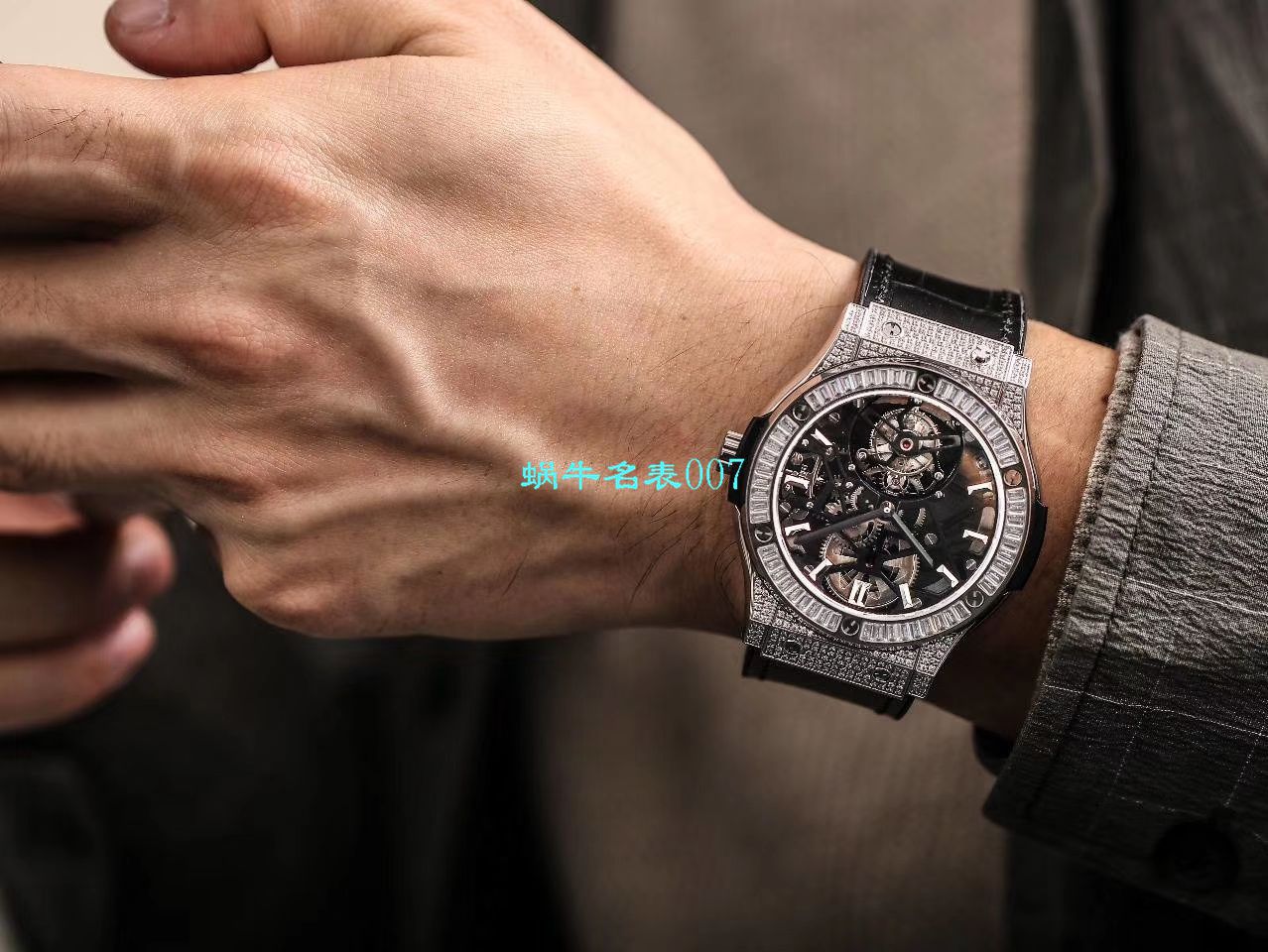 JB Factory  hublot 经典融合 Tourbillon 复刻高仿表505 OX 0180 LR 0904，505.OX.0180.LR.1904，505.OX.0180.LR，505.TX.0170.LR wrist watch  / YUB077