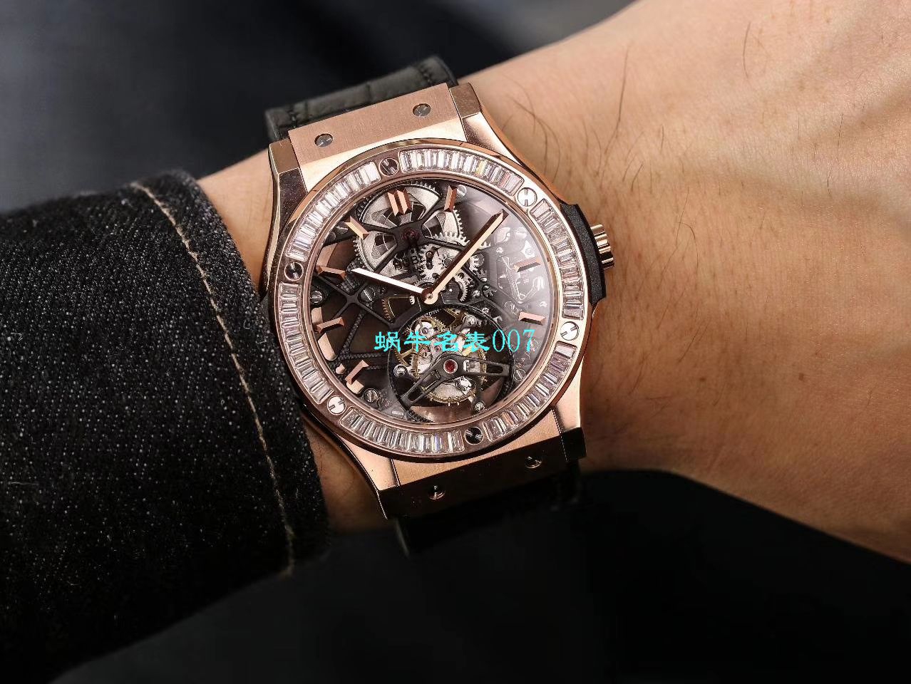 JB Factory  hublot 经典融合 Tourbillon 复刻高仿表505 OX 0180 LR 0904，505.OX.0180.LR.1904，505.OX.0180.LR，505.TX.0170.LR wrist watch  / YUB077