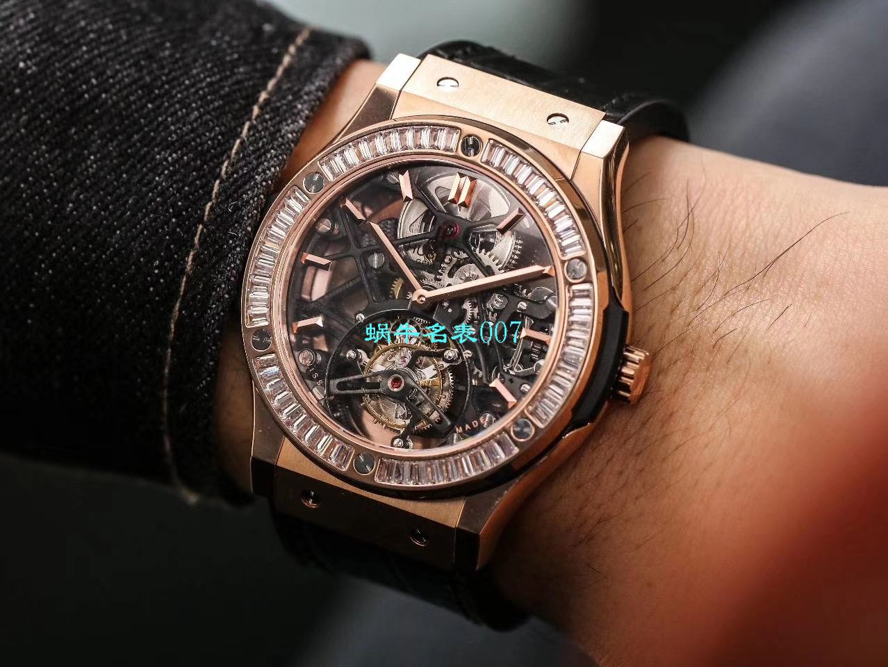JB Factory  hublot 经典融合 Tourbillon 复刻高仿表505 OX 0180 LR 0904，505.OX.0180.LR.1904，505.OX.0180.LR，505.TX.0170.LR wrist watch  / YUB077