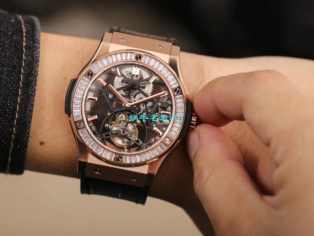 JB Factory  hublot 经典融合 Tourbillon 复刻高仿表505 OX 0180 LR 0904，505.OX.0180.LR.1904，505.OX.0180.LR，505.TX.0170.LR wrist watch  / YUB077
