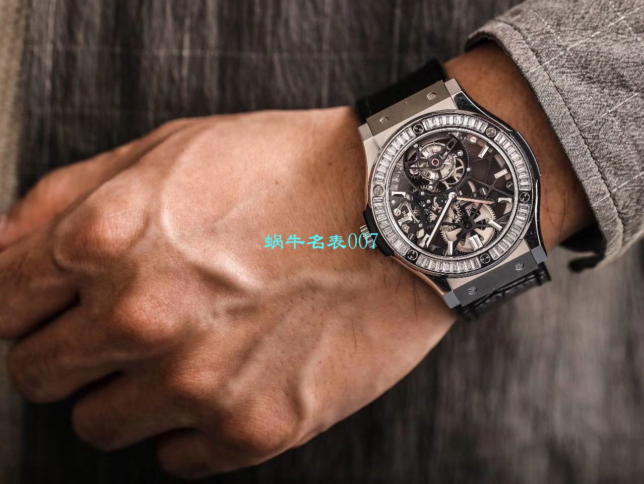 JB Factory  hublot 经典融合 Tourbillon 复刻高仿表505 OX 0180 LR 0904，505.OX.0180.LR.1904，505.OX.0180.LR，505.TX.0170.LR wrist watch  / YUB077
