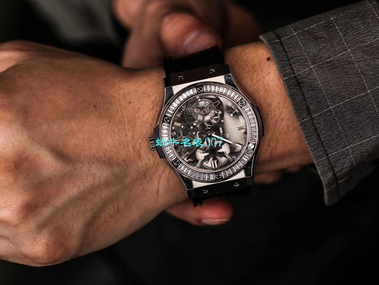 JB Factory  hublot 经典融合 Tourbillon 复刻高仿表505 OX 0180 LR 0904，505.OX.0180.LR.1904，505.OX.0180.LR，505.TX.0170.LR wrist watch  / YUB077