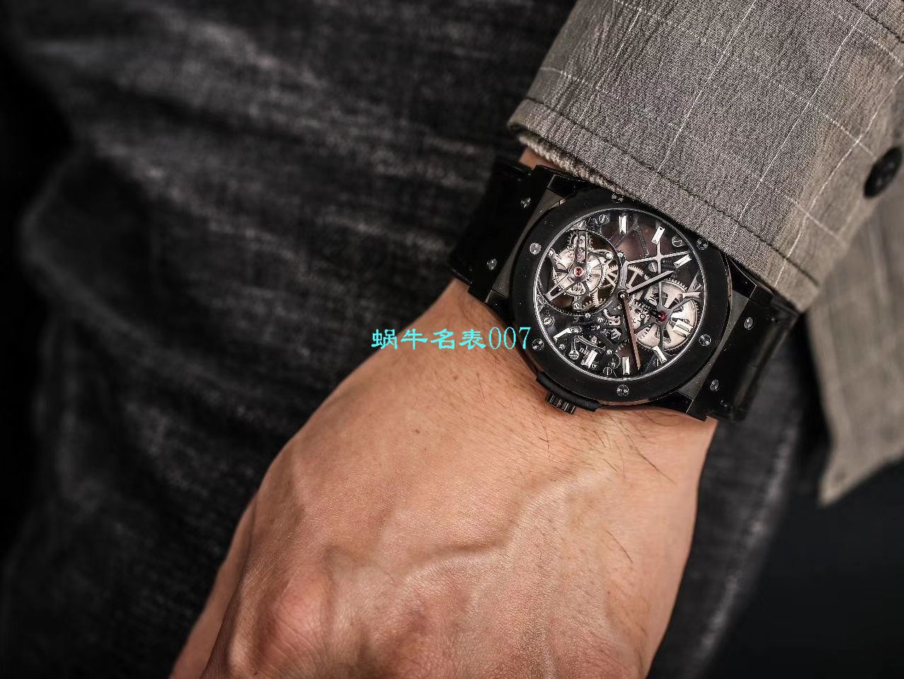 JB Factory  hublot 经典融合 Tourbillon 复刻高仿表505 OX 0180 LR 0904，505.OX.0180.LR.1904，505.OX.0180.LR，505.TX.0170.LR wrist watch  / YUB077