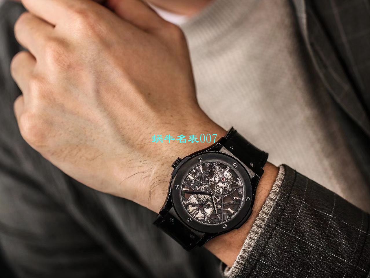 JB Factory  hublot 经典融合 Tourbillon 复刻高仿表505 OX 0180 LR 0904，505.OX.0180.LR.1904，505.OX.0180.LR，505.TX.0170.LR wrist watch  / YUB077
