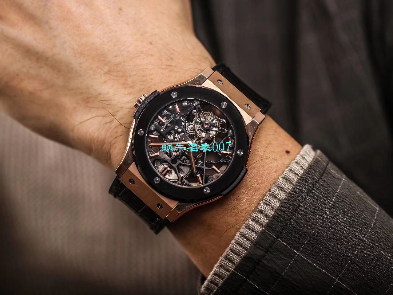 JB Factory  hublot 经典融合 Tourbillon 复刻高仿表505 OX 0180 LR 0904，505.OX.0180.LR.1904，505.OX.0180.LR，505.TX.0170.LR wrist watch  / YUB077