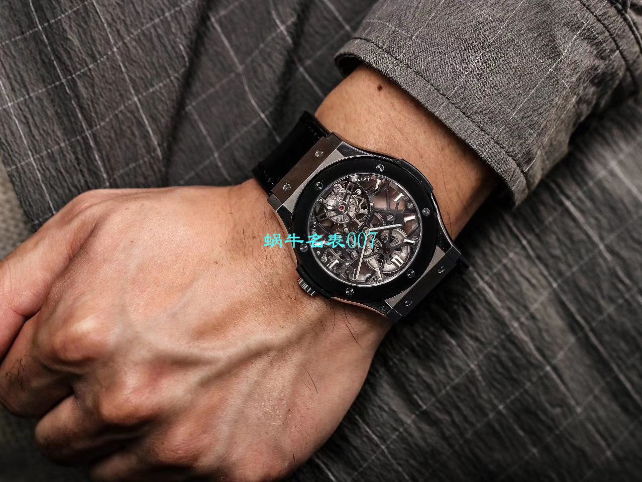 JB Factory  hublot 经典融合 Tourbillon 复刻高仿表505 OX 0180 LR 0904，505.OX.0180.LR.1904，505.OX.0180.LR，505.TX.0170.LR wrist watch  / YUB077