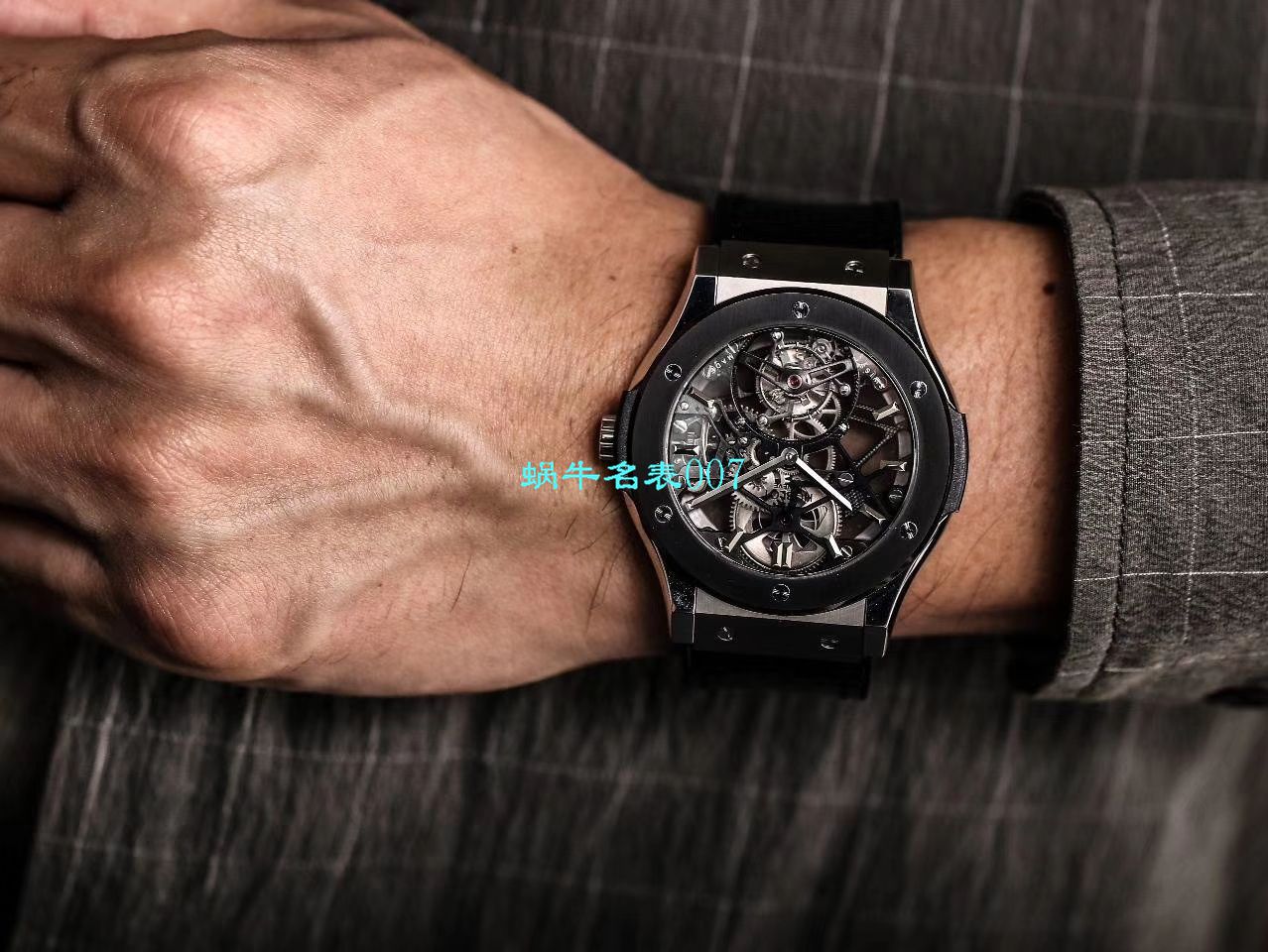 JB Factory  hublot 经典融合 Tourbillon 复刻高仿表505 OX 0180 LR 0904，505.OX.0180.LR.1904，505.OX.0180.LR，505.TX.0170.LR wrist watch  / YUB077