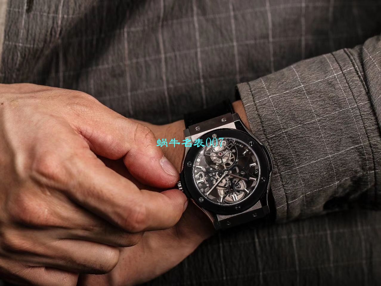JB Factory  hublot 经典融合 Tourbillon 复刻高仿表505 OX 0180 LR 0904，505.OX.0180.LR.1904，505.OX.0180.LR，505.TX.0170.LR wrist watch  / YUB077