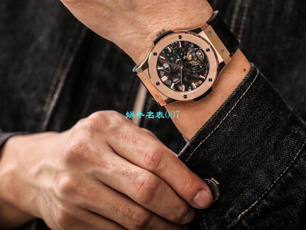 JB Factory  hublot 经典融合 Tourbillon 复刻高仿表505 OX 0180 LR 0904，505.OX.0180.LR.1904，505.OX.0180.LR，505.TX.0170.LR wrist watch  / YUB077