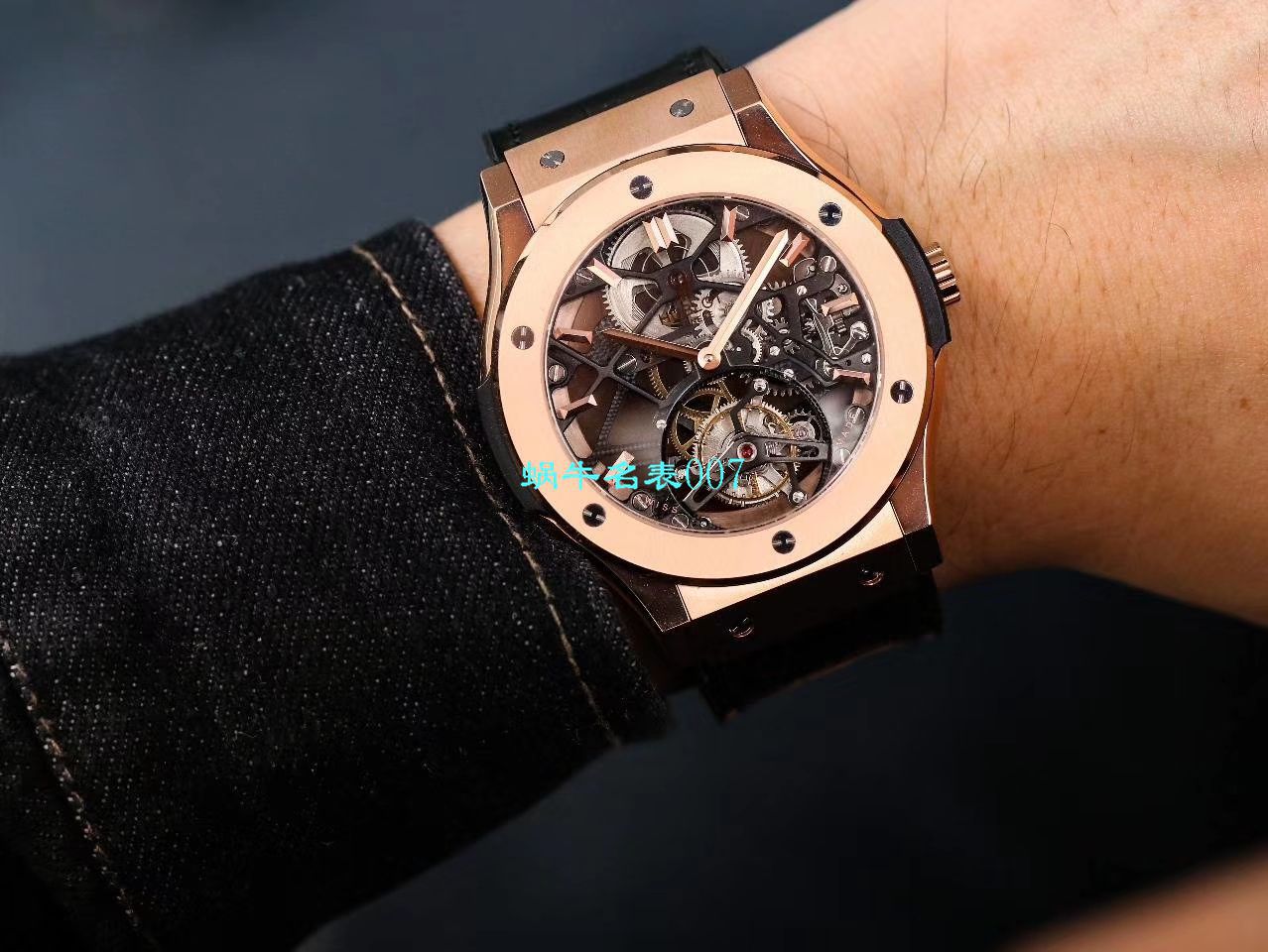 JB Factory  hublot 经典融合 Tourbillon 复刻高仿表505 OX 0180 LR 0904，505.OX.0180.LR.1904，505.OX.0180.LR，505.TX.0170.LR wrist watch  / YUB077