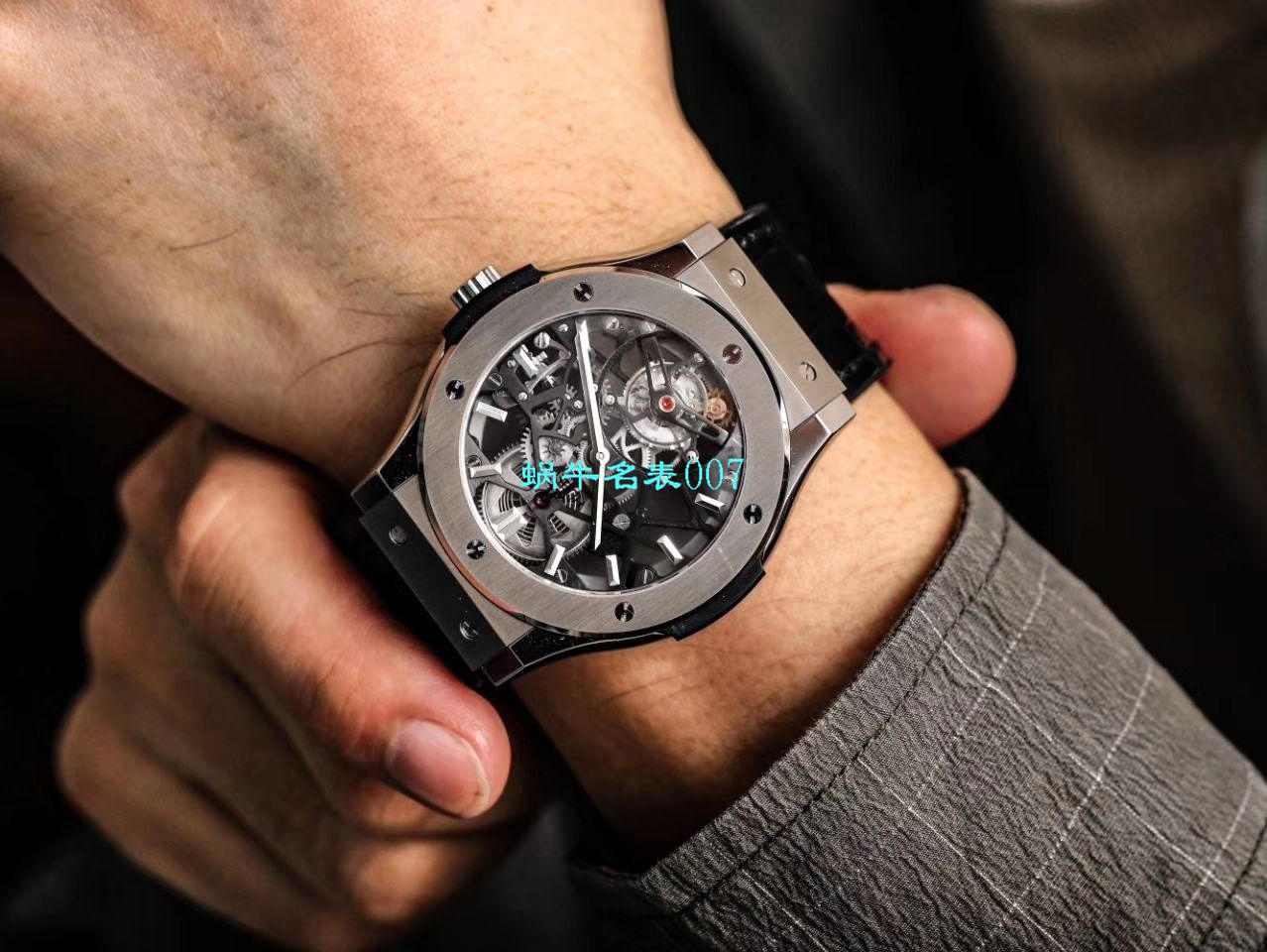 JB Factory  hublot 经典融合 Tourbillon 复刻高仿表505 OX 0180 LR 0904，505.OX.0180.LR.1904，505.OX.0180.LR，505.TX.0170.LR wrist watch  / YUB077