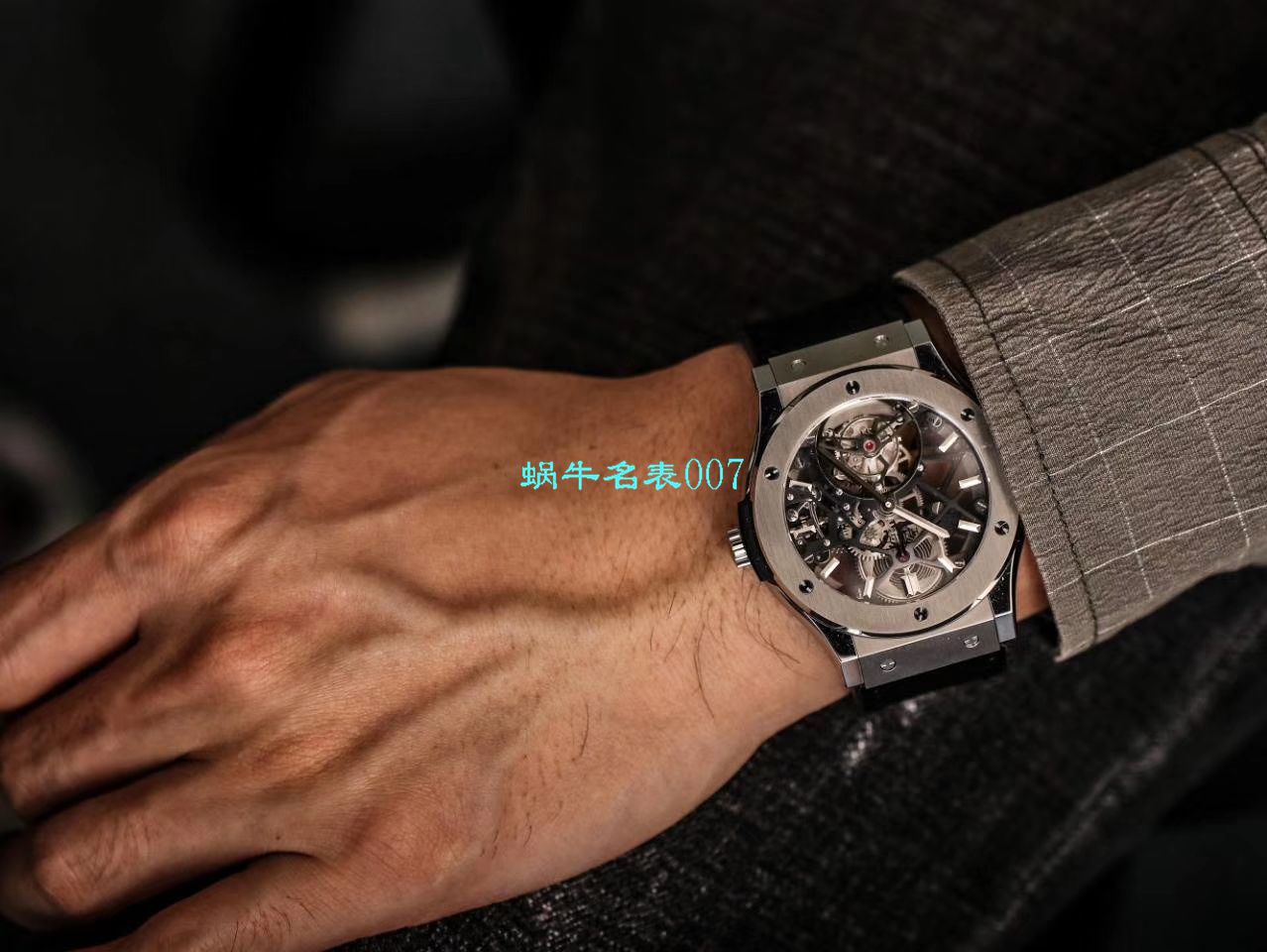 JB Factory  hublot 经典融合 Tourbillon 复刻高仿表505 OX 0180 LR 0904，505.OX.0180.LR.1904，505.OX.0180.LR，505.TX.0170.LR wrist watch  / YUB077