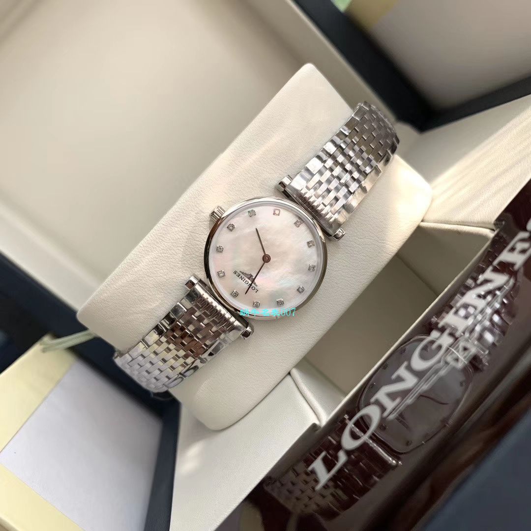 真钻原单 Longines 优雅女表L4.209.4.97.6，L4.209.4.87.6，L4.209.1.97.7 wrist watch  / L162