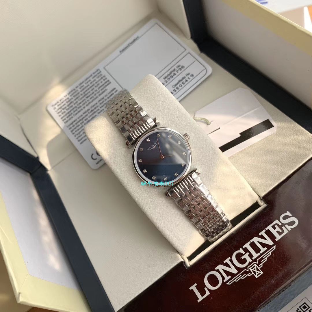 真钻原单 Longines 优雅女表L4.209.4.97.6，L4.209.4.87.6，L4.209.1.97.7 wrist watch  / L162