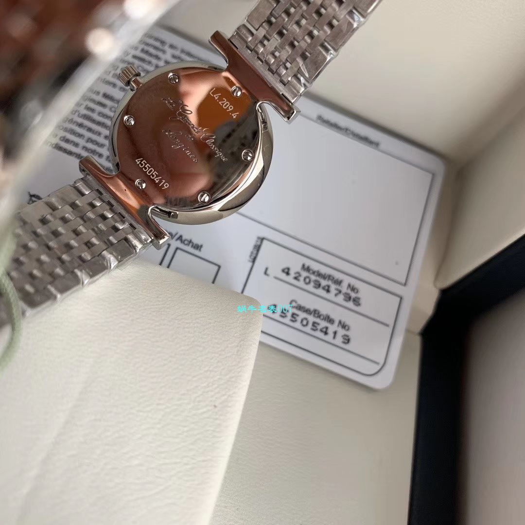 真钻原单 Longines 优雅女表L4.209.4.97.6，L4.209.4.87.6，L4.209.1.97.7 wrist watch  / L162