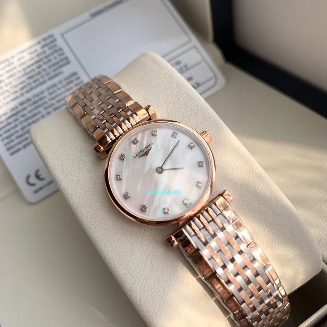 真钻原单 Longines 优雅女表L4.209.4.97.6，L4.209.4.87.6，L4.209.1.97.7 wrist watch  / L162