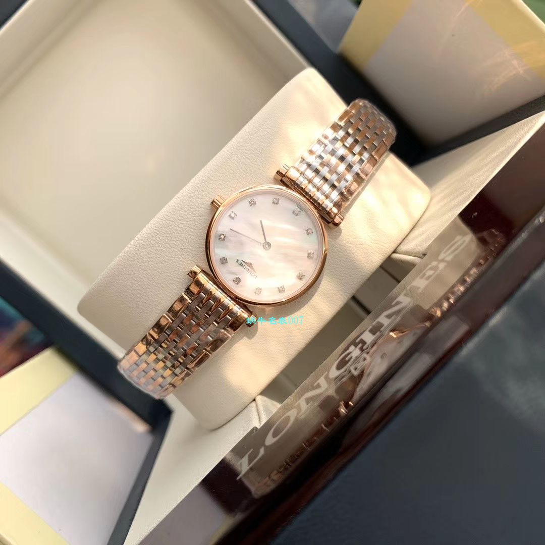 真钻原单 Longines 优雅女表L4.209.4.97.6，L4.209.4.87.6，L4.209.1.97.7 wrist watch  / L162