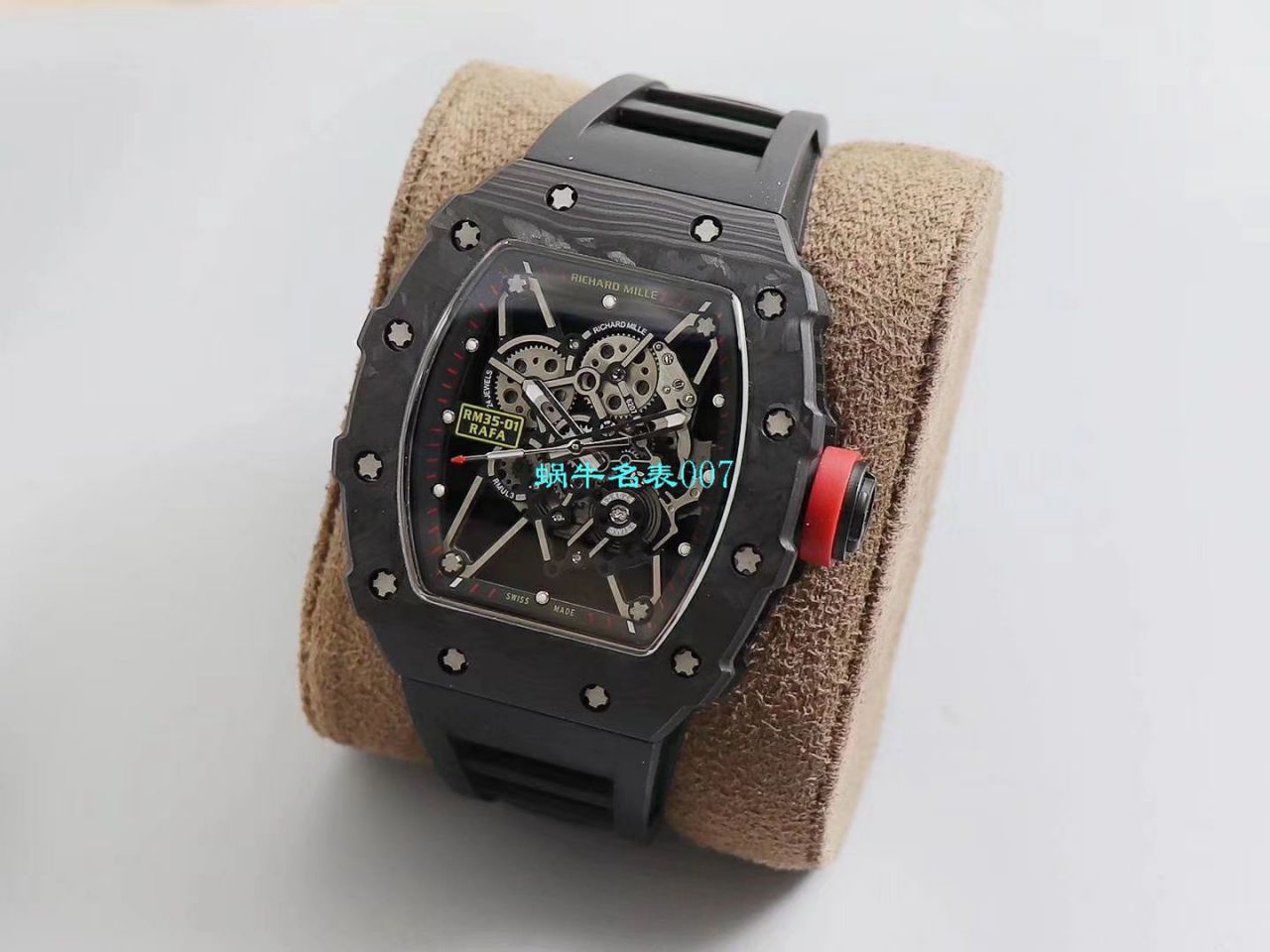 KV Factory 全新升级V3版RICHARD MILLE复刻表 RICHARD MILLE RM 035-01 PSG特别版巴黎圣日耳曼足球俱乐部 / KVPSG3501