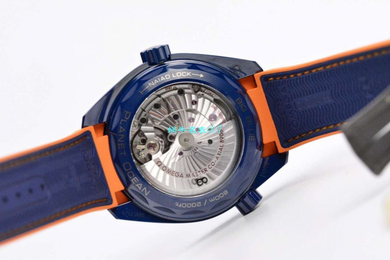 VS Factory 碧海之蓝OMEGA Seamaster GMT海洋宇宙45.5毫米 top 复刻高仿215.92.46.22.03.001 wrist watch  / M669